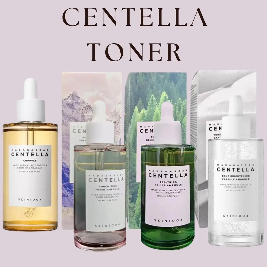 Centella Asiatica Ampullen-Essenz (Unisex): Feuchtigkeit, Reparatur & Öl-Kontrolle