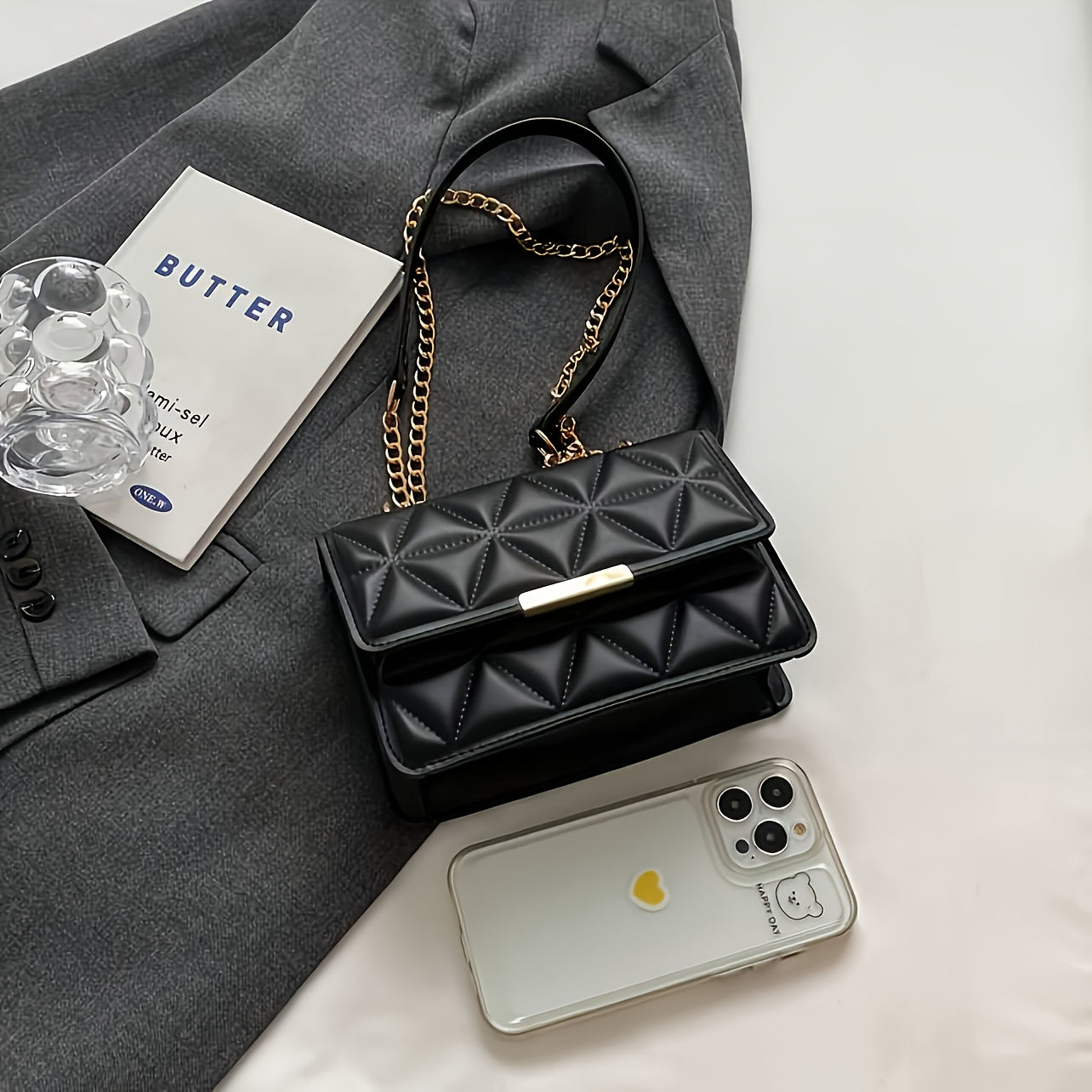 Elegante Anlass-Tasche mit sicherem Magnetverschluss